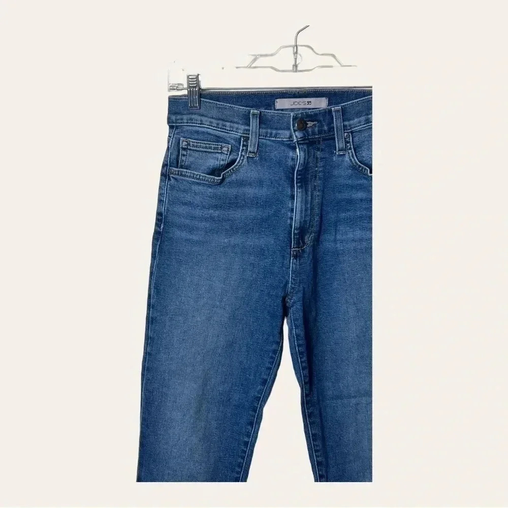 0433W. JOE’S JEANS DENIM JEANS STRAIGHT LEG SIZE 28 MEDIUM WASH DENIM IN‎ COLOR - Picture 3 of 10